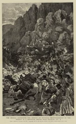 The Soudan Expedition, the Defeat of Egyptian Reinforcements by the Rebels in a Mountain Defile near Souakim, 18 October